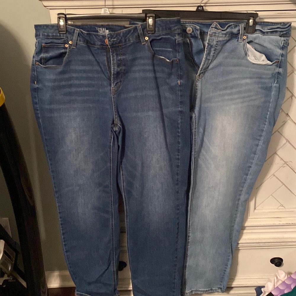 Time & Tru Blue jeans 2 pairs
